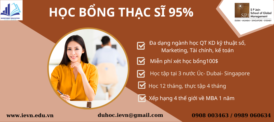 HỌC BỔNG MGB S.P Jain