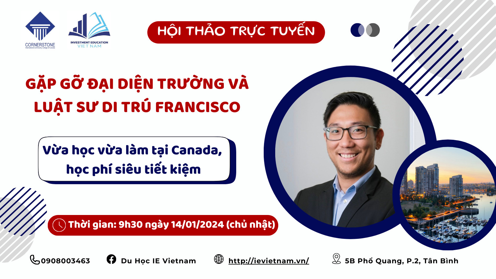 GẶP GỠ TRỰC TIẾP VỚI LUẬT SƯ DI TRÚ CANADA
