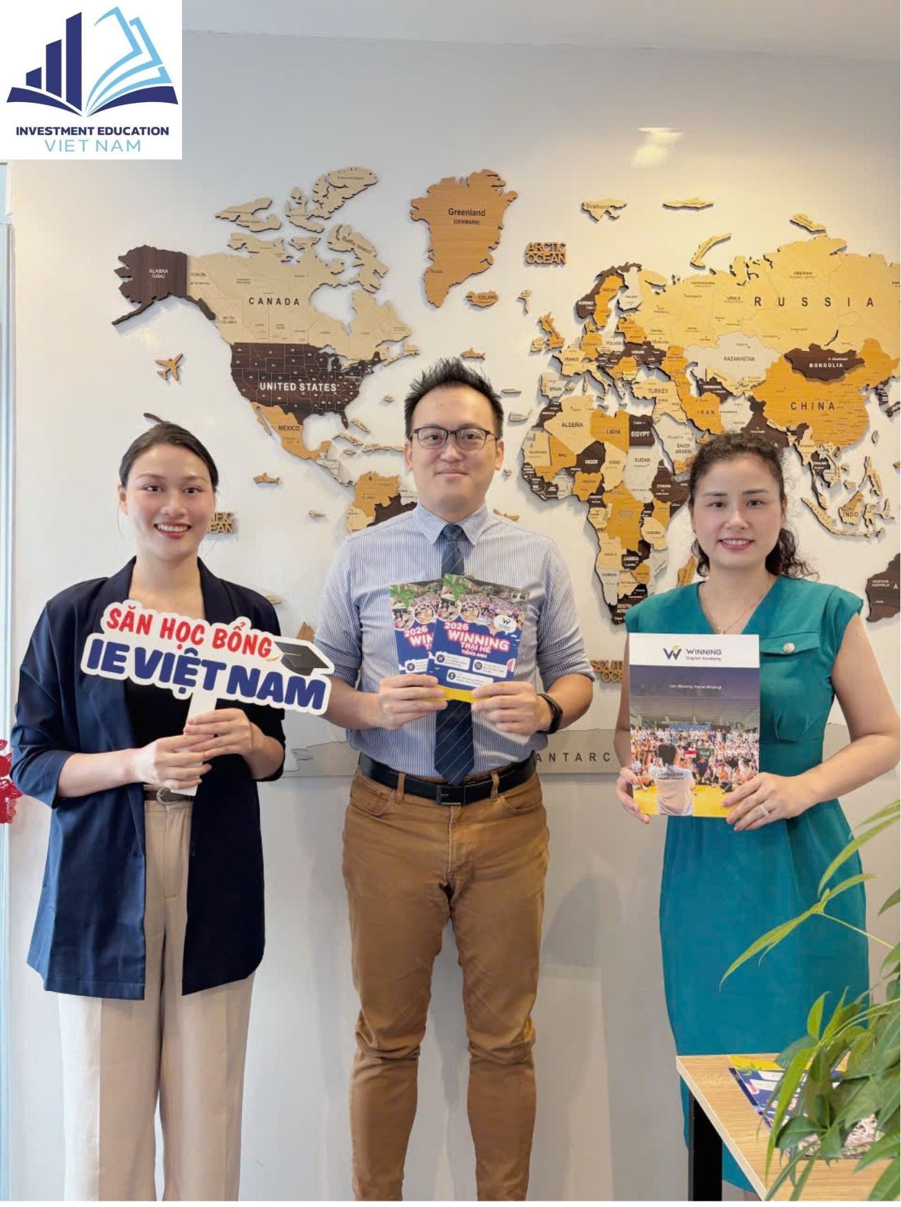 IEVN rất hân hạnh được chào đón 2 đại diện từ Winning (Philppines) 