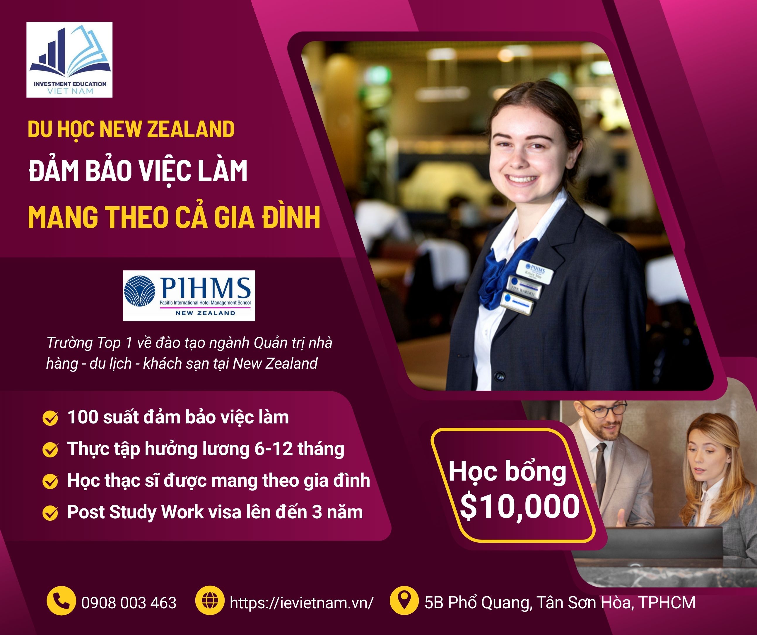Học bổng $10,000 hấp dẫn tại New Zealand